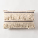 Boho Pillow Case Cushion Cover Fronha Cotton Linen Back Support Pillowcases Decorative Macrame Tassel Home Office Pillows Covers