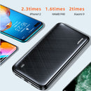 Essager 10000mAh USB Power Bank Slim 10000 mAh Powerbank Portable External Battery Charger Pack For iPhone Xiaomi mi PoverBank
