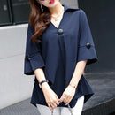 Women's t-shirts Overweight Plus Size Women Clothing Summer Style Chiffon Shirt Top Tee Woman Tees Tops Oversize Women's t-shirt