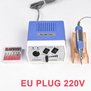 30000rpm Nail Drill Machine For Manicure Electric Nail Pedicure File 4 Colors Manicure Machine Milling Cutter Nail Drill Bits