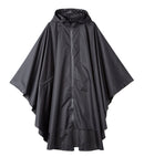 Freesmily Women's Fashion Raincoat Waterproof Rain Poncho Cloak with Hood for Hiking Climbing and Touring