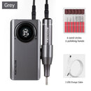 35000RPM Nail Drill Machine Rechargeable Portable Electric Nail Polishing Machine With Milling Cutter Nail Tools for Manicure