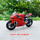 Maisto 1:18 16 styles Ducati panigale v4 s c white original authorized simulation alloy motorcycle model toy car gift collection