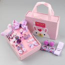 18 Pieces Baby Hair Accessories Princess Headdress Girls Headband Children Barrettes Headband Gift Set