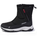 Snow boots Men Hiking Shoes waterproof winter boots With Fur winter shoes Non-slip Outdoor men boots  platform thick plush warm