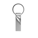 KFHIREW metal Pen Drive 128GB Key USB Stick Flash 64GB Pendrive 32GB cle usb memory 16GB USB Flash Drive 8GB free Type-c adapter