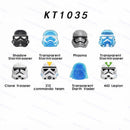 Mandalorians Baby Yoda Ahsoka Building Blocks Star Stormtroopers Luke Skywalker Boba Fett Obi-wan Wars Action Figure Toy