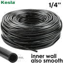 KESLA 5-100米花园浇水软管 4/7毫米 PVC 微灌溉管滴灌管洒水器 1/4'' 草坪阳台温室