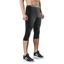 Men Sports Kneepad Elbow Shock Guard Compression Padded Shorts Shirt Vest Set Soccer Basketball Protective Gear Chest Rib Guards