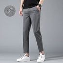 Jantour Brand Men Ankle Pants New Summer Casual Trousers Straight Chinos Fashion Jogging Pants Male Brand Trousers High Quality