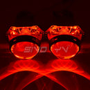 Sinolyn D1S D2S D3S D4S 海拉3R G5 车头灯透镜 3.0 HID 双氙气投影仪透镜 替换汽车灯具配件改装