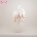 【AniHut】Komaeda Nagito Wig Danganronpa Cosplay Wig Anime Cosplay Hair Synthetic Heat Resistant Hair Komaeda Nagito Cosplay