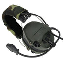 MSASORDIN Tactical Hunting Headphone Anti-Noise Headset Airsoft Military Noise Reduction Headset Shooting Tactical Earmuf FG