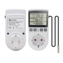 KT3100 KT3200 Thermostat Digital Temperature Controller Socket Outlet Timer Switch Sensor Heating Cooling 16A 220V for Heat Mat