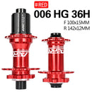 ARC Bicycle Hubs Sealed Bearing MTB Mountain Bike Hubs Quick Release 32/28/36Holes Disc Brake QR 4 Bearings 8 9 10 11 12 Speed