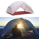 BSWolf 2 Persons Camping Tent Ultralight 20D 380T Nylon Double Layer Waterproof Backpacking Tent for Hiking Travel with free mat