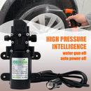 The Hydro Press | 12V Portable High-Pressure Car Washer with Universal Motor