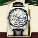 Genuine AILANG Men's Sports Watch Hollow Machinery Top Brand Men's Leather Watch Trend Luminous Waterproof 2020 New