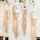Eid Mubarak Moon Star Macrame Tapestry Ramadan Decoration Wall Boho Decor Macrame Wall Hanging Farmhouse Dorm Room Decor Gift