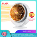 FUSIYU Mini heater, low-power electric radiator, energy saving, overheating protection and anti-roll system, Mini office and children heater, white, 800W