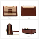 LA FESTIN 2021 New Niche Chain Satchels Organ Designer Women Retro Shoulder Fashion Messenger Square Bag Luxury Leather Handbag