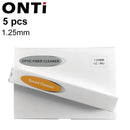 ONTi一键式光纤清洁笔可清洁2.5mm SC FC ST和1.25mm LC MU连接器，清洁次数超过800次