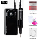 35000RPM Nail Drill Machine Rechargeable Portable Electric Nail Polishing Machine With Milling Cutter Nail Tools for Manicure