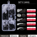 COLOUR_MAX Eyeglass Retainer Glasses Sunglasses Slip Sets Anti Slip Silicone Ear Hook