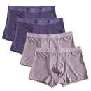 8XL Plus Banboo Fiber Men Underwear Male boxer  Solid Panties Shorts Men&