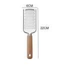 Kitchen Gadgets Wooden Handle Small Kitchenware Stainless Steel  Opener Baking Pizza Skin-Peeler Cheese Knife  Kitchenware Set