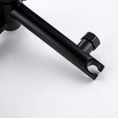 Bagnolux Brass Black Wall-Mounted Hot and Cold Mixed Type Bathtub Spout Hand Spray Shower Seat Bathroom Faucet