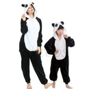 史迪奇连体衣 Kigurumi 冬季女式熊猫睡衣 男女童动物睡衣 成人儿童服装 法兰绒卡通睡衣