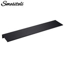 30-60CM Black Kitchen Aluminium Bathroom Shelves Shower Storage Rack Wall Mounted Corner Basket Shampoo Toothbrush Cup Shelf