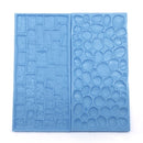 2pcs/set Stone Tree Bark Shape Embossed Bake Tool Fondant Cake Cupcake Decorating DIY Mold Tools Bakeware Cake Moulds