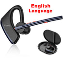 New Bee M50 Bluetooth 5.2 Headset Wireless Earphones Headphone with Dual Mic Earbuds Earpiece CVC8.0 Noise Cancelling Hands-free