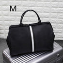 Korean Version Overnight Weekend Traveling Bag Strip Handbag Big Travel Bag Luggage Men&