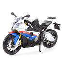 Maisto 1:12 R 1200 GS S 1000 RR ZX-10R Z900RS H2 R CBR600RR Diavel Carbon Monster 696 合金摩托车模型玩具
