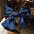 2020 Fashion Big Bow Hairpin Cute Red Barrette Pink Hair Clip Women Girls BB Hairgrip Korean Oversize Floral Hair Accessories