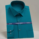 Men Shirts Long Sleeve 2021 Purple Formal shirts For Men Slim Fit Business Stretch Anti-wrinkle Professional Tooling Male Blouse