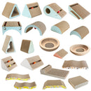 Cat Scratch Board Pad Grinding Nails Interactive Protecting Furniture Pet Toy Corrugated Large Size Catw Scratcher Toy Cardboard