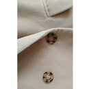 Women Winter Coat Wool 2022 New Double breasted cashmere Vintage Elegant jacket Fashion Outerwear White X-Long Coat Female