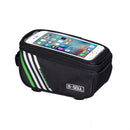 Waterproof Bicycle Pack Nylon Bike Cyling Cell Mobile Phone Bag Case 5.5'' 6'' Bicycle Panniers Frame Front Tube Bag Accessories