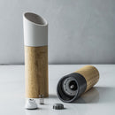 Nordic Wooden Salt and Pepper Mill Spice Nuts Mills Handheld Seasoning Grinder Bottle Cooking Home Decoration Kitchen BBQ Tools