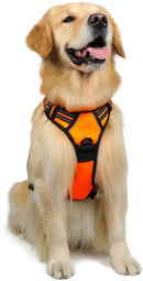 Pet Dog Harness Large Small For Pitbull Reflective Safety Harness For Dogs Adjustable Training Dog Sport No Pull Vest Husky