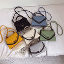 New Solid Leather Crossbody Bags For Women 2021 New Chain Luxury Design Handbags Ladies Messenger Shoulder bags Female Purses