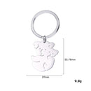 Skyrim Koala Protect Keychain Key Ring Holder Women Men Lovely Stainless Steel Car Keychains Memorial Gift Pendant For To Bag