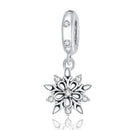 bamoer 925 Sterling Silver Snow Fairy Charm for Original Silver Plated platinum Bracelet Fine Jewelry DIY Bangle Beads SCC1652
