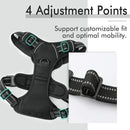 Pet Dog Harness Large Small For Pitbull Reflective Safety Harness For Dogs Adjustable Training Dog Sport No Pull Vest Husky