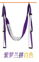 6 handle Anti-Gravity yoga hammock fabric Yoga Flying Swing Traction Device Yoga hammock set Equipment for Pilates body shaping