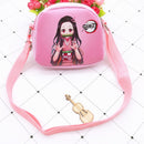 Backpack Demon Slayer: Kimetsu no Yaiba Canvas Bag Tomioka Giyuu School Bags Girls Travel bag Mochila Feminina Notebook Bags Boy